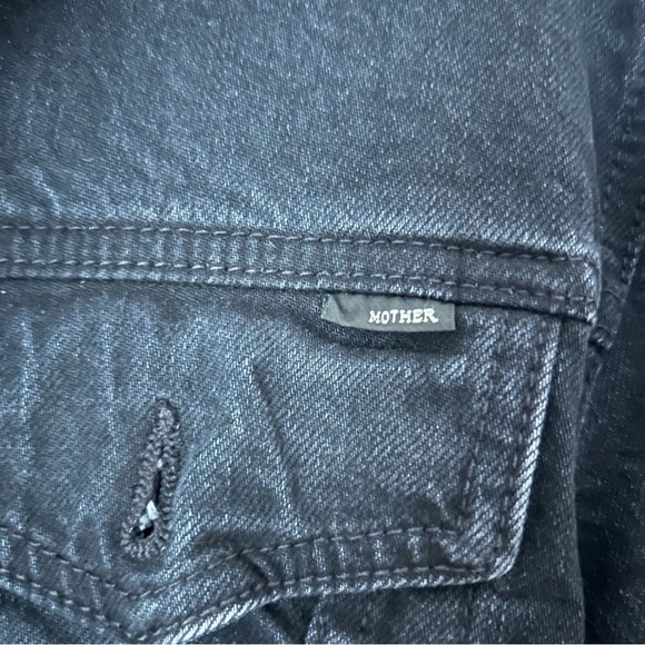 Mother Denim Button Up Drifter Jacket in Who’s Sorry Now - Picture 4 of 6